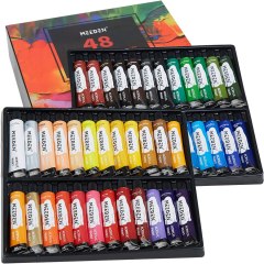 MEEDEN Acrylic Paint Set with 48 Colors