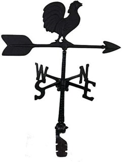 Montague Metal Products 24" Weathervane with Rooster Ornament