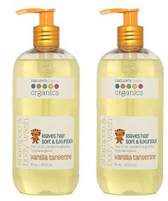 Nature's Baby Organics Shampoo & Body Wash Vanilla Tangerine, 16 oz.