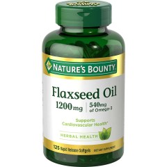 Nature's Bounty Flaxseed Oil