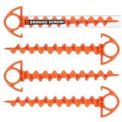 Orange Screw Ultimate Ground Anchor