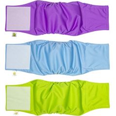 Pet Magasin Washable Belly Nappies (3 count)