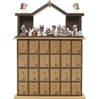 Precious Moments "O Come Let Us Adore Him" Nativity Advent Calendar