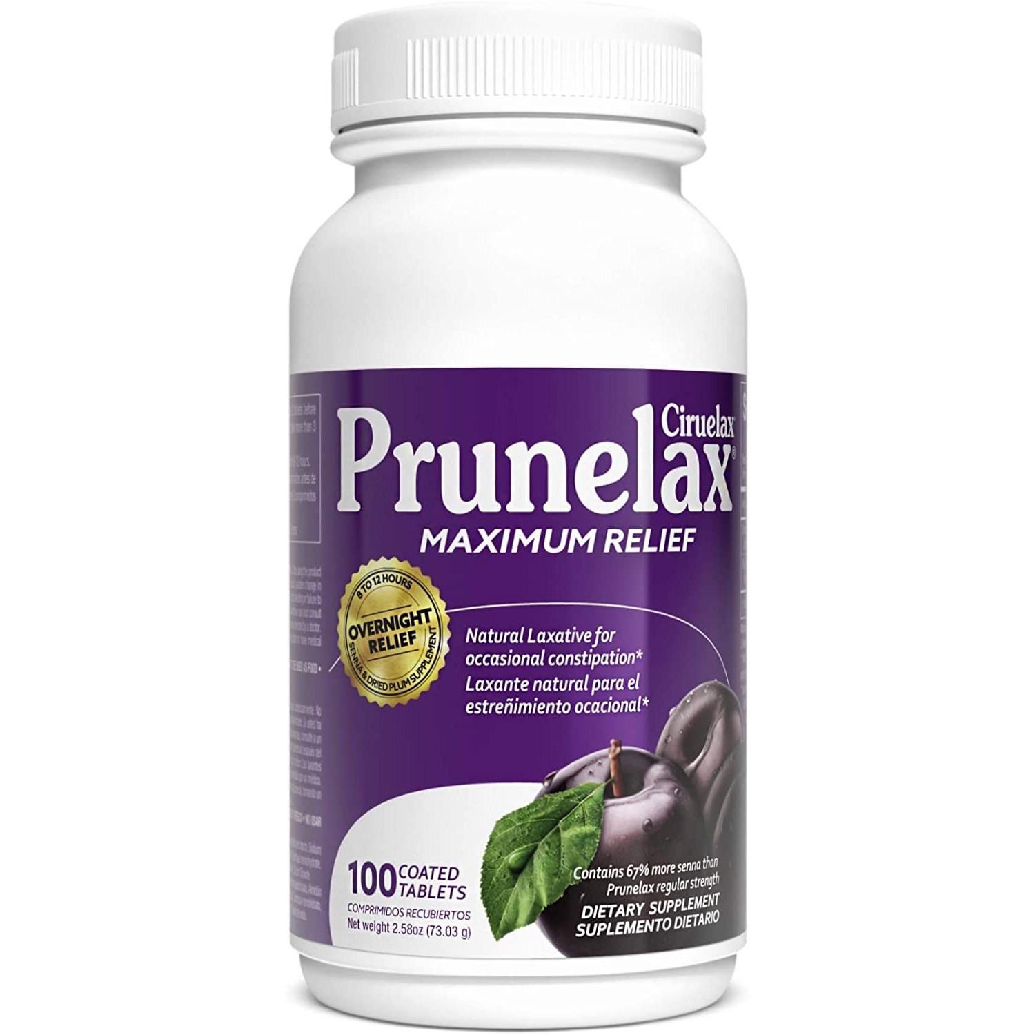 Prunelax Natural Laxative Tablets