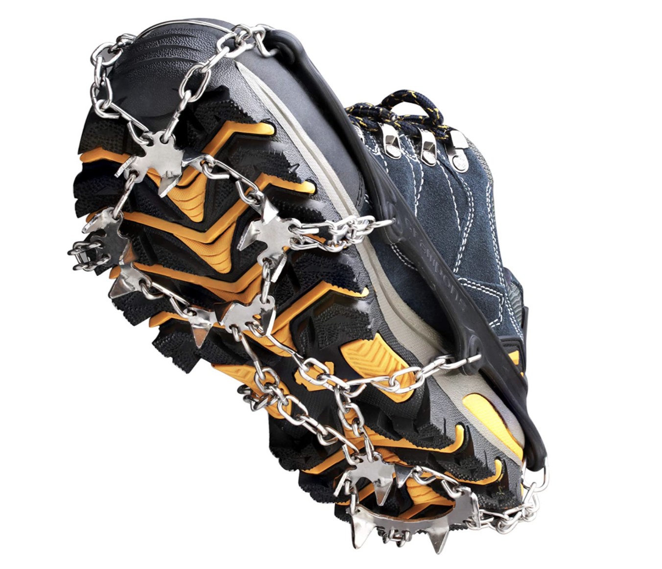 Cimkiz Crampons Ice Cleats Traction Snow Grips for Boots