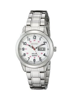 Seiko Women's Silvertone Solar