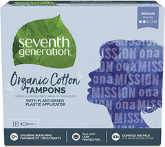 Seventh Generation Organic Tampons With Applicator