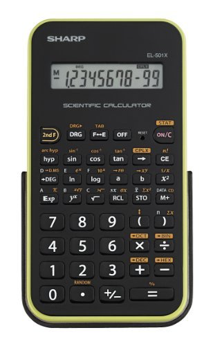 Sharp EL-501XBGR Scientific Calculator