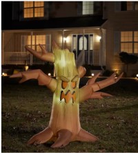 Spirit Halloween 5.5' Light-Up Haunted Tree Inflatable Decoration