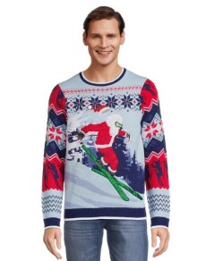 Jolly Sweaters Men's and Big Men's Ugly Christmas Sweater