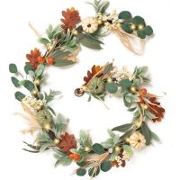 Valery Madelyn Fall Garland with Lights