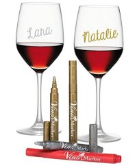 Vino Marker Metallic Wine Glass Washable Pens