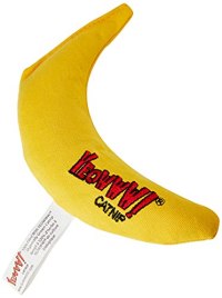 Yeowww! Catnip Yellow Banana Cat Toy