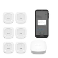 YoLink Smart Home Hub and Water Leak Sensors 